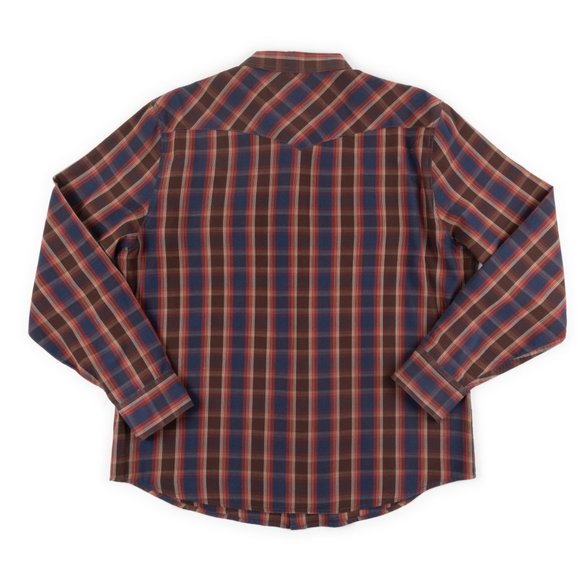 LEVI'S western plaid button down shirt size XXL - Picture 3 of 9